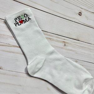 Peso Pluma Socks, Peso Pluma Accessories, Embroidered socks
